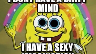 FUNNY SPONGEBOB MEME GRAPHIC