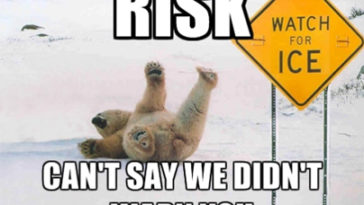 Risk Can't say We Warn You