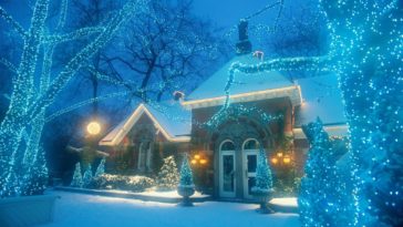 Nighttime Winter Wonderlands Easy to Create