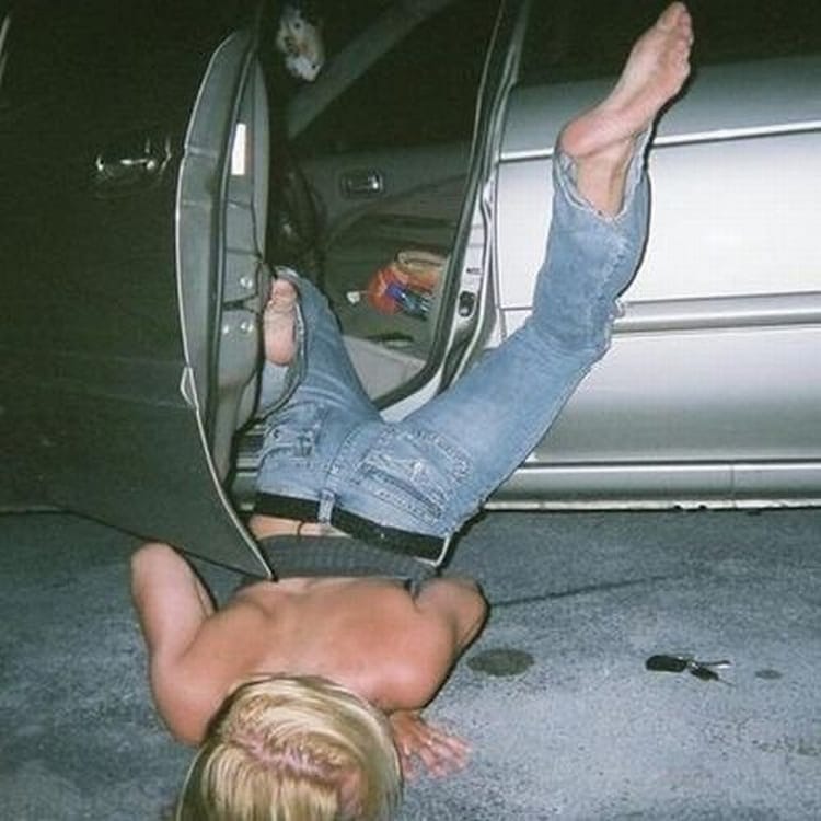 drunk girl fails